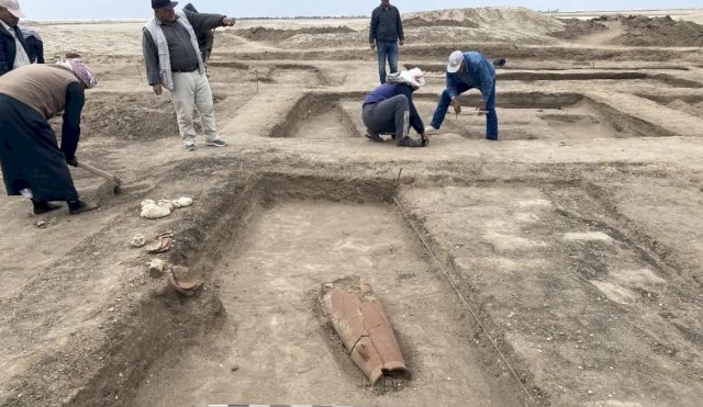 Arqueólogos descubren restos de un palacio faraónico en la península del Sinaí